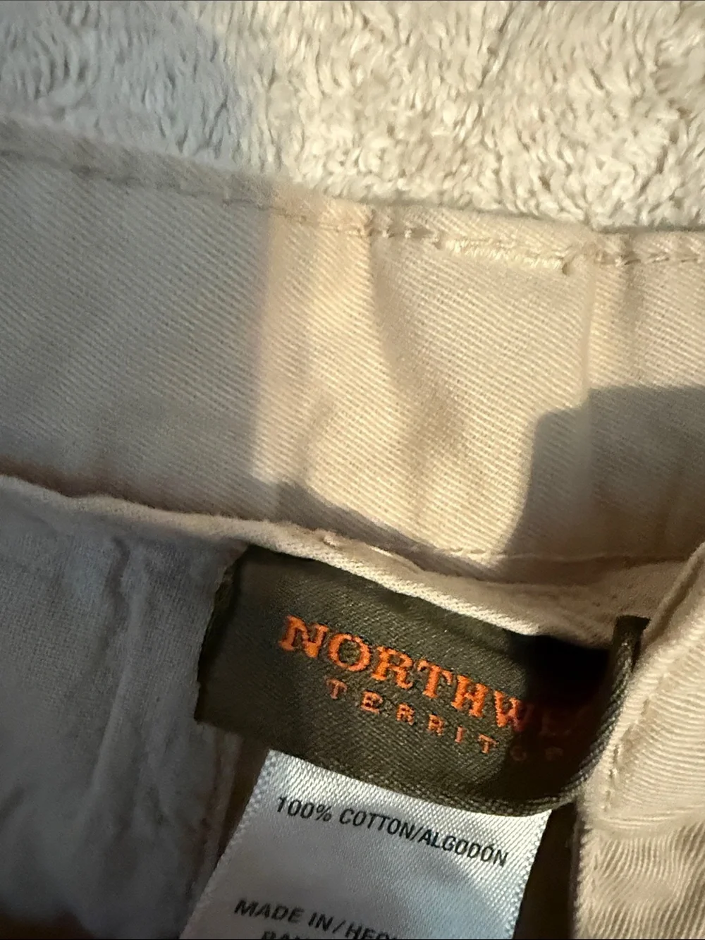 Northwest Territory Men's Straight Chinos in Light Khaki 34 x 30